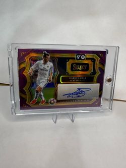 Gareth Bale Panini Select Few Signatures Auto Card