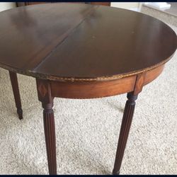 Antique Round/half Round Table