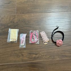 cute necklaces/chokers + hello kitty lanyard