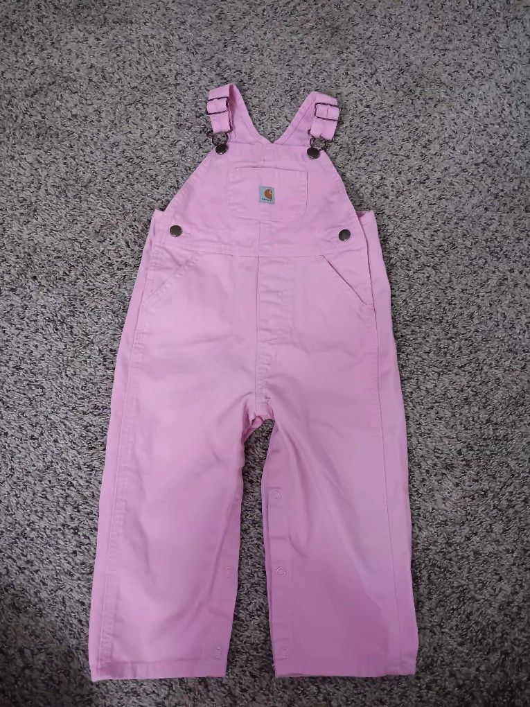 Super Cute Pink Carhartt Overalls For Sale