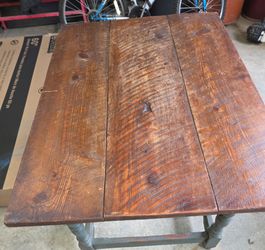 Beautiful vintage old farm table