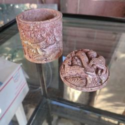 Exotic Carved Soapstone