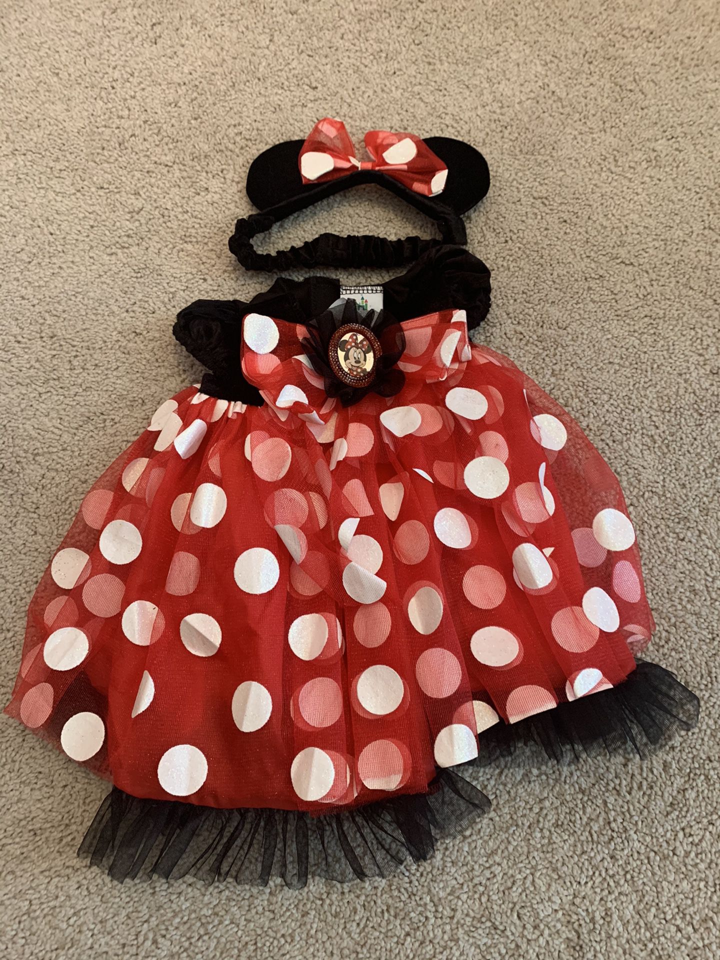Minnie Mouse baby costume