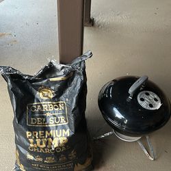 Asador y carbon