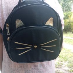 Cat Backpack Purse