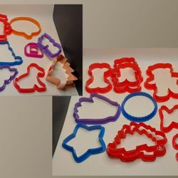 Cookie cutters - 40+ assorted, Christmas, Cinco de Mayo