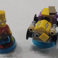 Lego Minifig Simpsons Set - Used