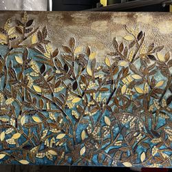 3D Frame Floral 28x40