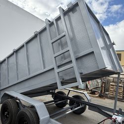 New Hydraulic Dump Trailer with gift 🎁