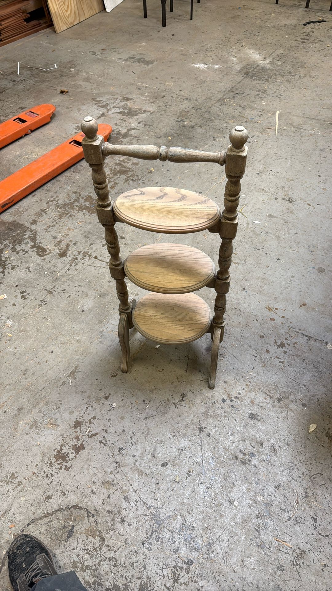 3 Tier Plant Stand Refinished