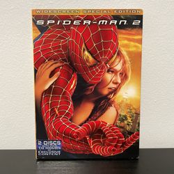 Spider-Man 2 DVD Special Edition Widescreen Marvel Slipcover Tobey Maguire 2004
