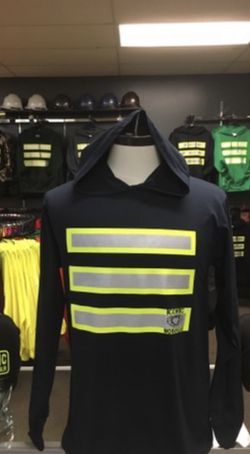 High Visibility Safety Long Sleeves with Hoodie