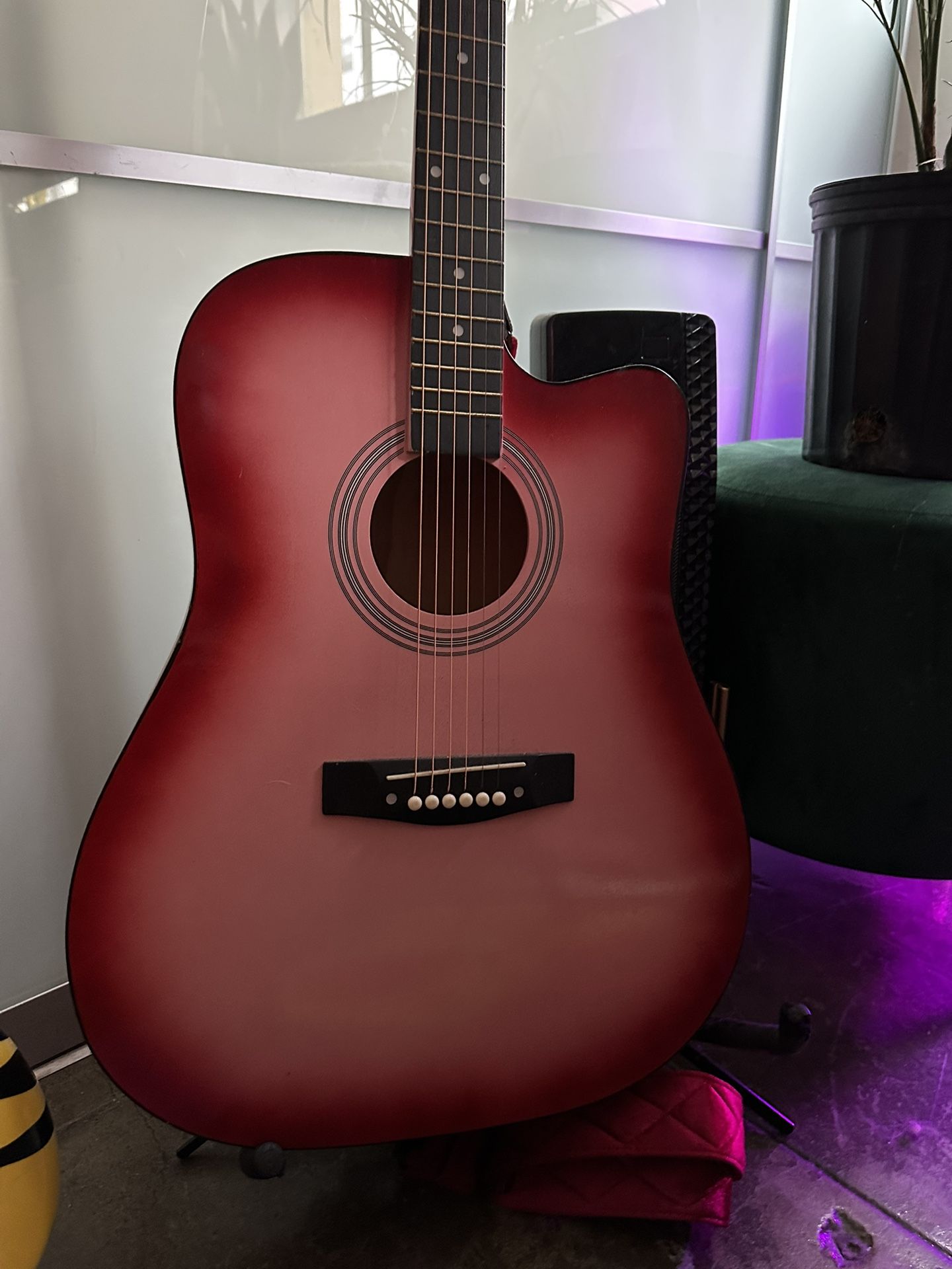Pink Acoustic Starter Guitar