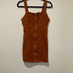 Red Brown Womens Dress medium