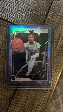 Stephon Castle /199 NBA Hoops 2025-2026