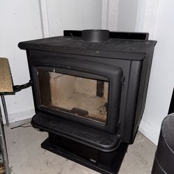 Pacific Energy Wood Stove and Pipe