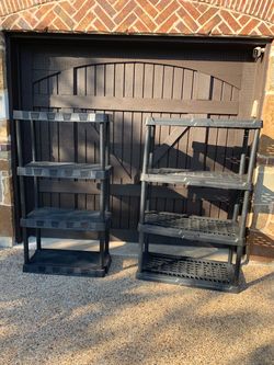 5 ft tall Garage shelves