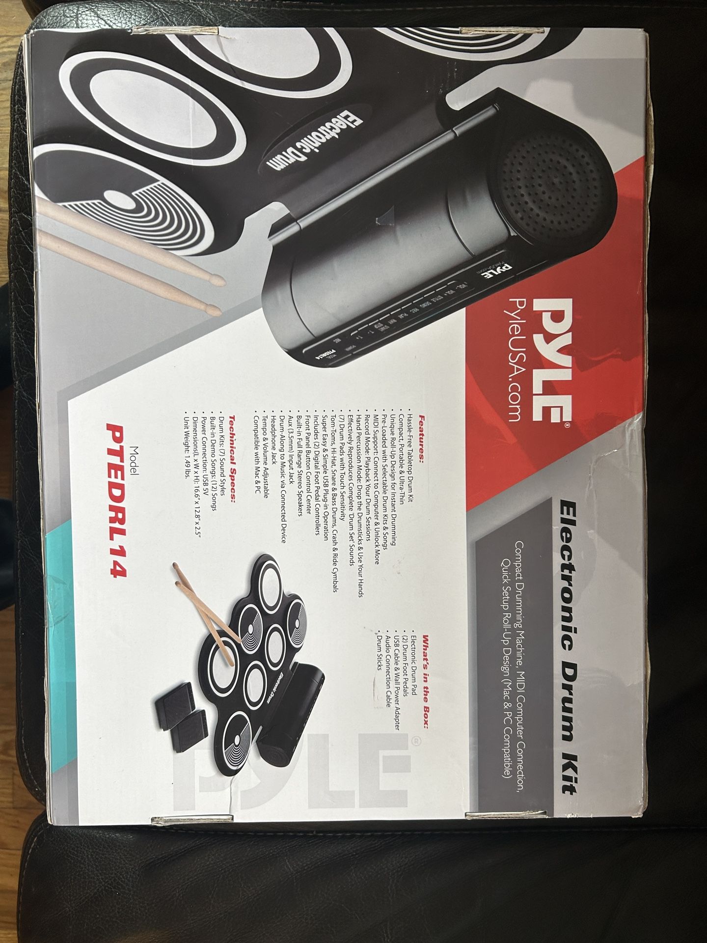 Pyle electronic Drum Kit NIB
