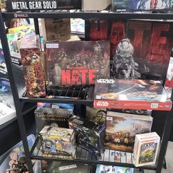 Board Games all sealed,  Hate, bloodborn, risk, warfighter, 1776.
All different prices, willing to ship, have even more then pictured