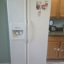 Whirlpool  2 Door Refrigerator. 