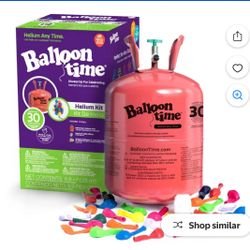 Balloon Time Helium Tank For Balloons & Party