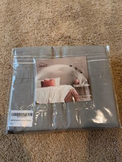 Sutex Grey Queen Bed Sheet Set Brand New