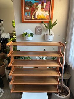6-Tier Bamboo Shoe Rack