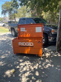 RIDGID 48 in. x 24 in. Universal Storage Chest (Model 2048-OS), a heavy-duty