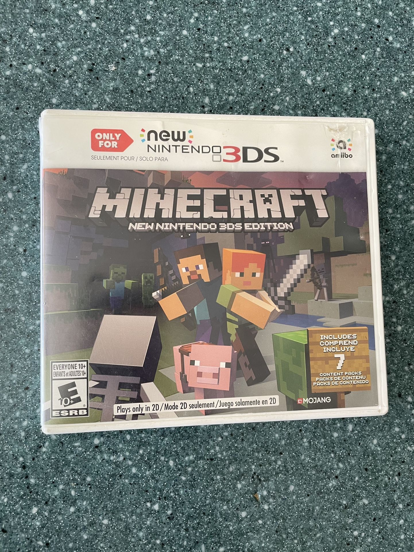 Minecraft Game New Nintendo 3DS