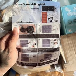 snow melting mats