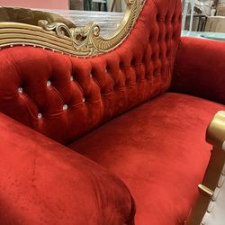 Red Throne Sofa