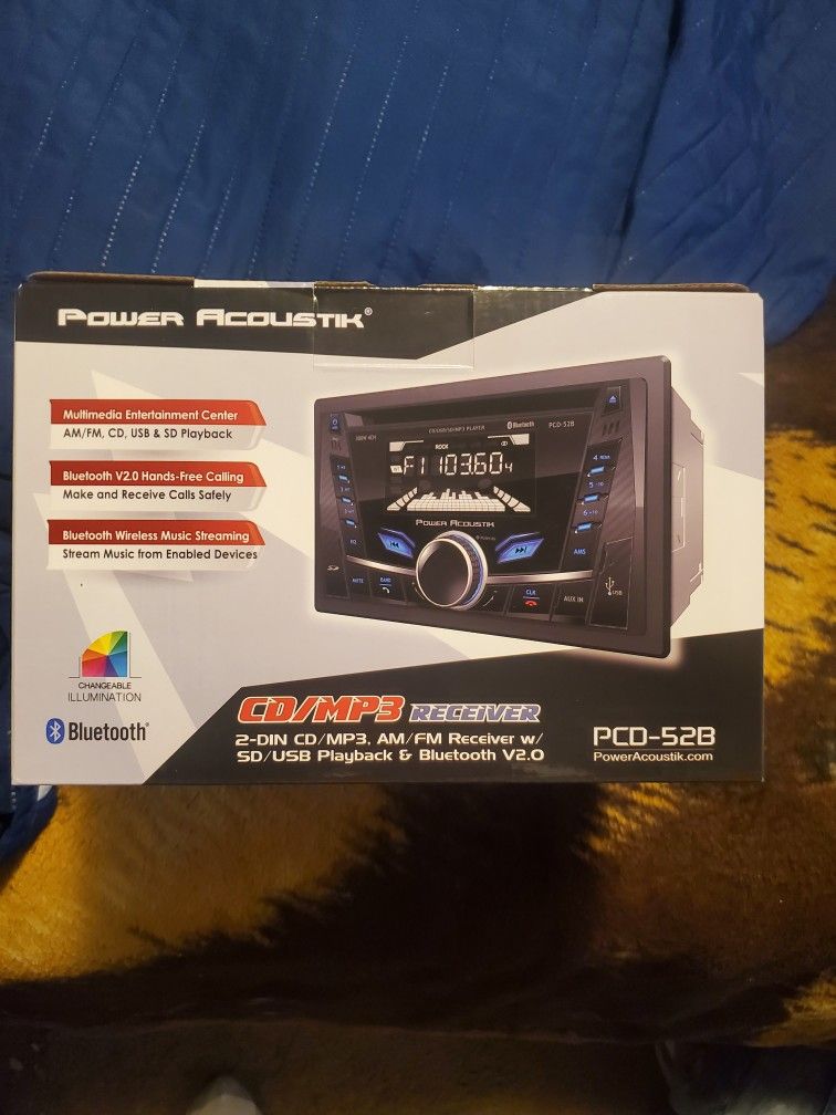 Price Firm Brandnew Acoustic Cd 💿 Radio Bluetooth