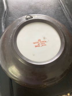 Vintage wall hanging plate