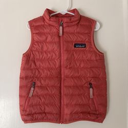4T Girls Patagonia Down Vest