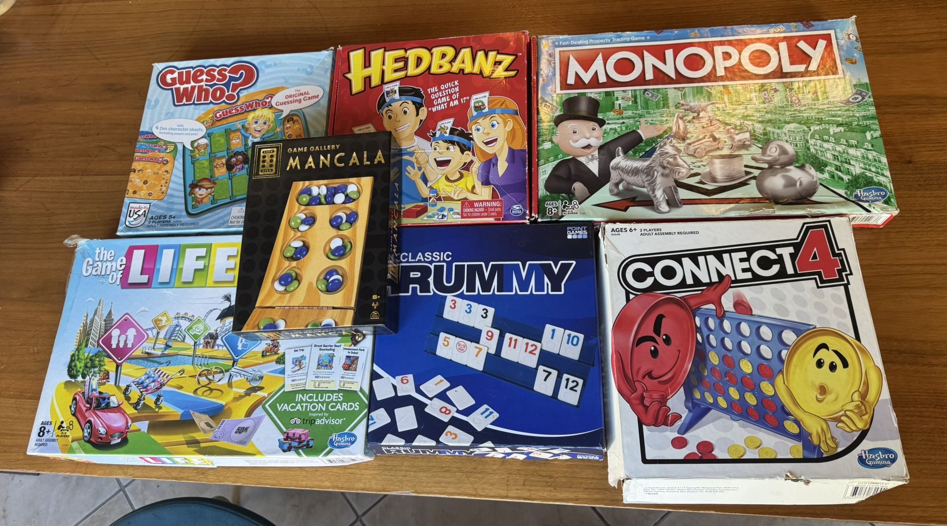 4 Board Games!! NEED GONE