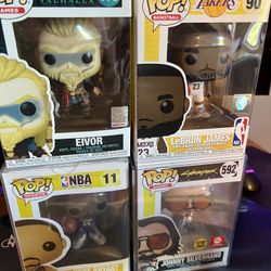 4 Funko Pop Bundle