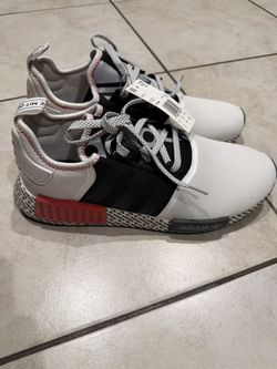 Adidas NMD R1 Print Boost White Black Red