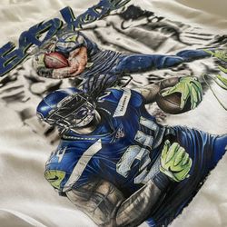 Seahawks, Super Bowl NFL, Bad Bunny Benito bowl Marshawn Lynch, Seahawks shirt