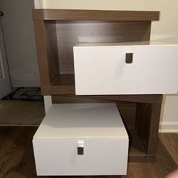 Modern Nightstands – Set of 2 OBO