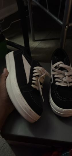 Black rick Owens vans Sneakers with black