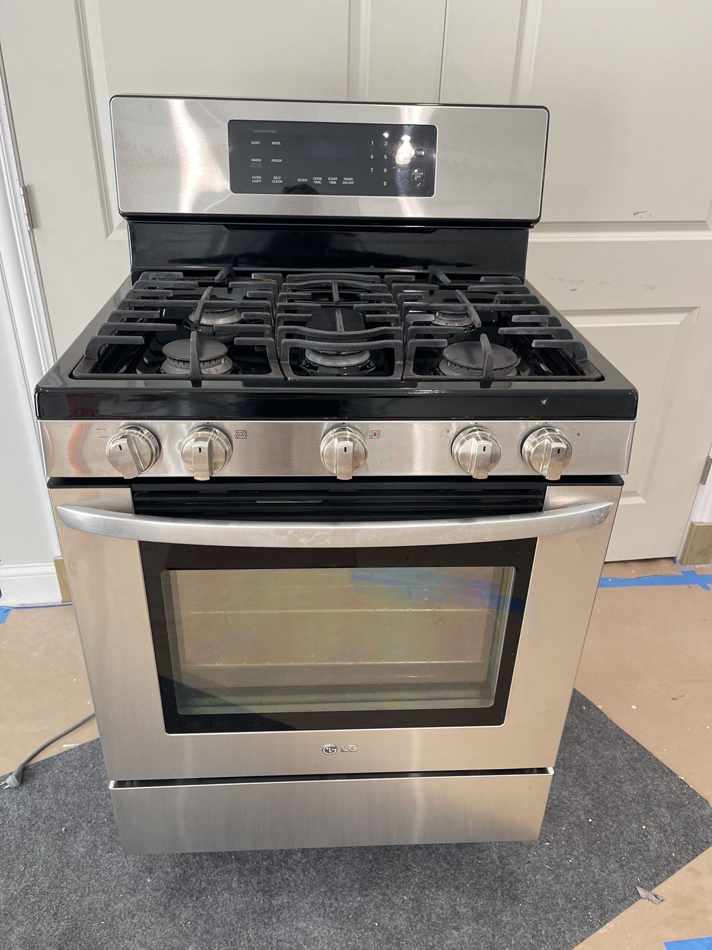 LG Gas Range