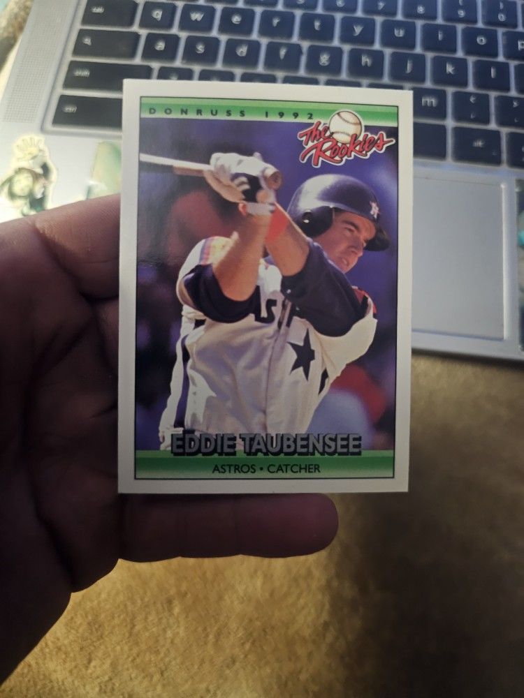 Eddie Taubensee Baseball Card