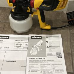 Wagner Control Stainer 350 Paint Sprayer— New!!