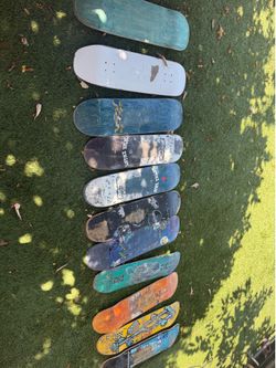 Skateboard decks