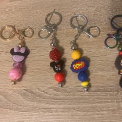 Beaded Key Chains 