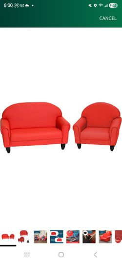 Children's Factory As We Grow Chair and Couch, Flexible Seating for Daycare or Preschool, Kids Reading Couch, Playroom Furniture, Red
Amazon's Choice
