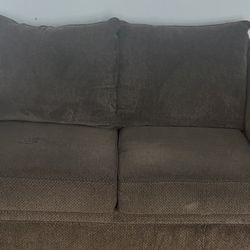 Grey Sofa & Love Seat