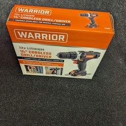 Warrior Brand 12v CORDLESS DRILL 
