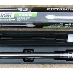 NEW PITTSBURGH PRO 1/2" DRIVE CLICK TYPE TORQUE WRENCH NEW PITTSBURGH PRO 1/2" DRIVE CLICK TYPE TORQUE WRENCH NEW  HARD CASE
 HARD CASE

￼

￼

￼

￼


