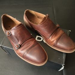 Leather Monk Strap Aldo Shoes Men's 10.5